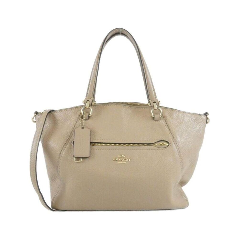 Coach Leather Shoulder Bag